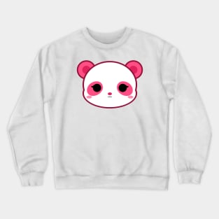 Cute Pink Panda Bear Crewneck Sweatshirt